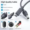 Starlink Mini USB-C to DC töltőkábel, 20m, 100W, vízálló (OEM)
