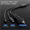 Starlink Mini autós töltőkábel, 12-24V, IP68, 10m (OEM) (1-PER0101, 1-PER0095)
