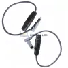 Starlink Gen 2 (V2) lapos nagy teljesítményű vízálló kábel adapter RJ45 ethernet aljzattal, IP68, sz