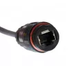 Starlink Gen 2 (V2) lapos nagy teljesítményű vízálló kábel adapter RJ45 ethernet aljzattal, IP68, sz