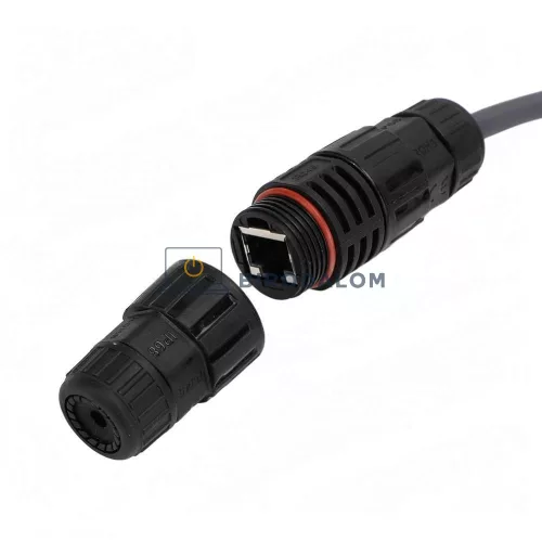 Starlink Gen 2 (V2) lapos nagy teljesítményű vízálló kábel adapter RJ45 ethernet aljzattal, IP68, sz