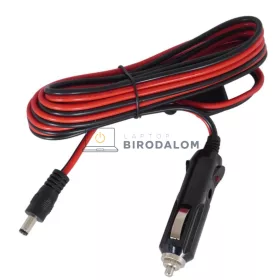 Starlink Mini autós 12-24V töltőkábel, 5m, 5.5mm*2.1mm (OEM)