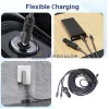 Starlink Mini autós töltőkábel, 15m, 12-24V, IP68 (OEM)