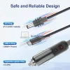 Starlink Mini autós töltőkábel, 15m, 12-24V, IP68 (OEM)