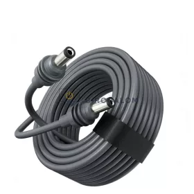 Starlink Mini Hosszabbító Töltőkábel DC/DC 5.5mm×2.1mm, 18AWG, 20 m, IP67, Szürke (OEM)