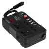 Starlink Mini / Andowl E8982 autós feszültség-átalakító (inverter), 300W, 12V DC → 220V AC, 4x USB