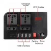 Starlink Mini / Andowl E8982 autós feszültség-átalakító (inverter), 300W, 12V DC → 220V AC, 4x USB