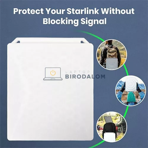 Starlink Mini szilikon védőtok, fehér (OEM)