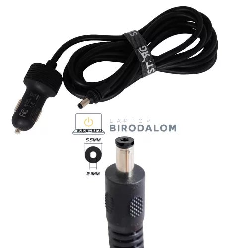 Starlink Mini autós töltőkábel, 12V, 3m, IP67 (OEM)