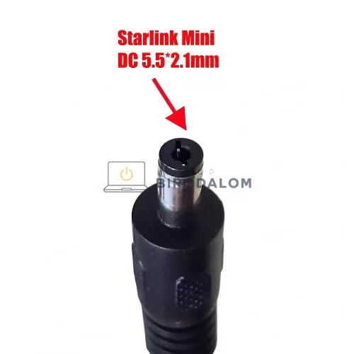 Starlink Mini 12V akkumulátor töltőkábel, 3m, krokodilcsipeszes (OEM)