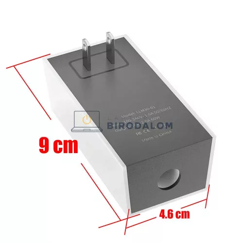 Starlink Mini hálózati töltő, 30V 2A 60W (OEM) (LLM30-01)