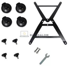 Starlink Mini tapadókorongos tartó szett, fekete (OEM)