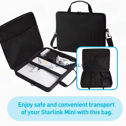 Starlink Mini kemény hordtáska, fekete (OEM)