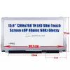 Dell Inspiron 15 3541 / 3542 / 5547 / 5548 / 5558 15.6" HD TN érintőképernyős laptop kijelző, fényes (40 pin - jobb)