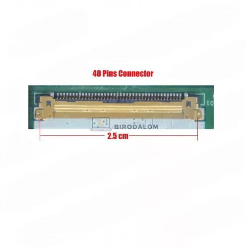 Dell Inspiron 15 3541 / 3542 / 5547 / 5548 / 5558 15.6" HD TN érintőképernyős laptop kijelző, fényes (40 pin - jobb)