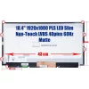 MSI GT80S-6QE, GT83VR 6RF, GT80 2QC/2QD/2QE, Dell Alienware 18 18.4" Full HD IPS laptop kijelző (40 pin - bal)