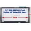 Lenovo IdeaPad Y700 Touch-15ISK 80NW, Y700t-15ISK 15.6" Full HD TN érintőképernyős laptop kijelző (30 pin - jobb)