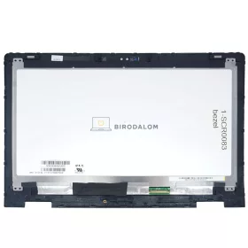   Dell Inspiron 13 5368, 5378, 5379, Latitude 3390 2-in-1 13.3" Full HD IPS érintőképernyős laptop kijelző kerettel (40 pin - jobb)