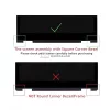 Dell Inspiron 13 5368, 5378, 5379, Latitude 3390 2-in-1 13.3" Full HD IPS érintőképernyős laptop kijelző kerettel (40 pin - jobb)