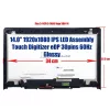 Lenovo Flex 3-14 / Yoga 500-14IBD 14.0" Full HD IPS érintőképernyős laptop kijelző (30 pin - jobb)