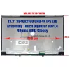 Lenovo Yoga 730-13IKB 13.3" UHD 4K IPS érintőképernyős laptop kijelző (40 pin - jobb)