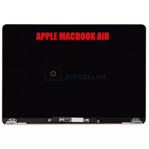 Apple MacBook Air 2019–2020 13.3" 2560×1600 Retina IPS kijelző-assembly (A2179, EMC 3302, Rose Gold)