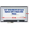 Lenovo IdeaPad Flex 5 14IIL05, 14ARE05, 14ALC05, 14ITL05 14.0" FHD IPS érintőképernyős laptop kijelző (30 pin - jobb)