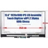 Lenovo Yoga 720-15IKB 15.6" Full HD IPS érintőképernyős laptop kijelző, teljes egység, 30 pin jobb