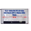 Dell Latitude 5300, 7300, 5310, 7310, 5320 13.3" HD (1366x768) TN matt laptop kijelző, 30 pin - jobb