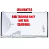 Toshiba TECRA R850, R950 gyári 15.6" HD+ TN laptop kijelző, 40 pin bal csatlakozó (LTN156KT03-501, LTN156KT03-503)