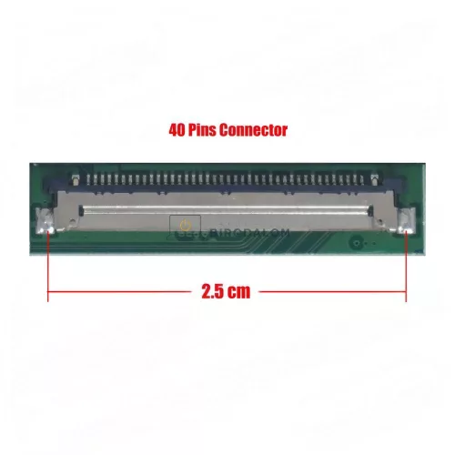 Gyári új 15.6" QHD 165Hz IPS ADS matt Slim laptop kijelző (40 pin, jobb)