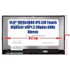 Lenovo YOGA 910-13IKB, Yoga 910-13IKB 80VG, Yoga 910-13IKB 80VF 14.0" FULL HD IPS érintőképernyős laptop kijelző (30 pin - jobb)