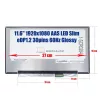 Lenovo Yoga 3-11, Yoga 700-11ISK, Yoga 700-11IKB, Toshiba Dynabook Pro E10-S 11.6" Full HD IPS laptop kijelző (30 pin - jobb)