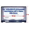 HP Pavilion x360 14-DH, 14-DH1008CA, 14M-DH, 14-DH1021NR érintőképernyős laptop kijelző 14.0" FHD IPS (30 pin - jobb)