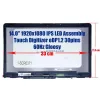 HP Pavilion x360 14-BA, 14M-BA, 14T-BA, 14M-BA011DX érintőképernyős laptop kijelző 14.0" FHD IPS (30 pin - jobb)