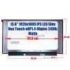 Lenovo Legion 5-15IMH05H, Legion 7-15IMH05, Legion 5P-15IMH05H 15.6" Full HD IPS laptop kijelző 240 Hz (40 pin - jobb)