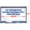 Lenovo Flex 5-1570 (81CA) 15.6" Full HD IPS érintőképernyős laptop kijelző (30 pin - jobb)