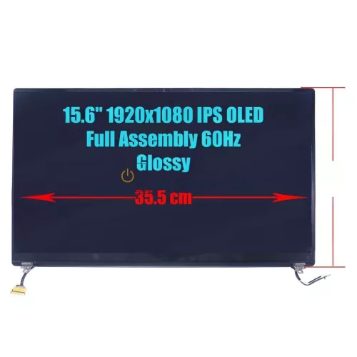 Samsung Galaxy Book 2 Pro NP950XED, NP950XEE 15.6" Full HD OLED laptop kijelző (BA96-08370A, BA96-08