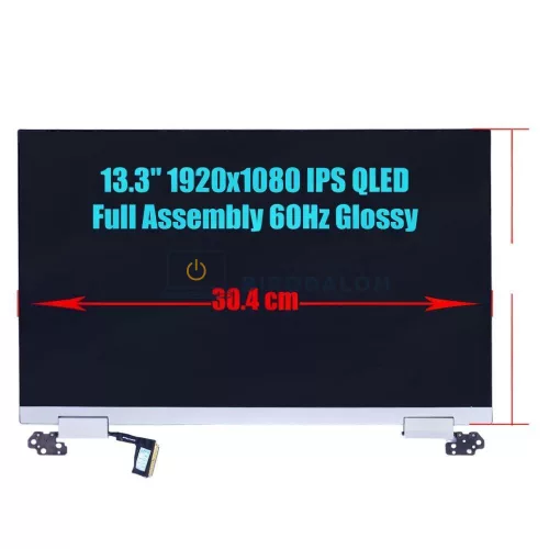 Samsung Galaxy Book Flex2 Alpha NP730QDA, NP730QCJ 13.3" FHD IPS QLED laptop kijelző (BA39-01491A)