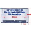 HP EliteBook 840 G7, 840 G8, 845 G7, 845 G8, ZBook Firefly 14 G7, G8 14.0" Full HD IPS Privacy laptop kijelző, 30 pin – jobb (X140NWFC R0, M36313-001)