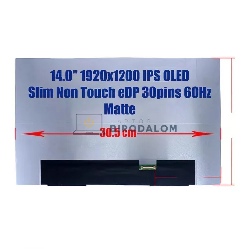 Lenovo IdeaPad Slim 5 14IRL8, Slim 5 14IRH8, Slim 5 14ABR8 14.0" WUXGA OLED laptop kijelző (30 pin -
