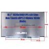 HP Omen 16-WF, Omen 16-XF, Omen 16-XD, Victus 16r 16.1" Full HD IPS laptop kijelző (N161HCA-GA1) (40