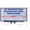 HP EliteBook 840 G5 14.0" Full HD IPS érintőképernyős 120Hz laptop kijelző, 40 pin – jobb (R140NVF7 