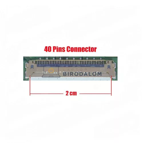 Gyári új 14.0" WUXGA (1920×1200) IPS érintős Slim-LED laptop kijelző (40 pin, jobb) – LP140WUA-SPB1
