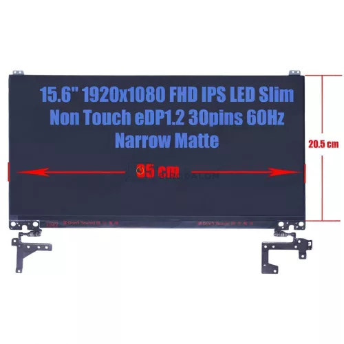 Dell Latitude 3510, 3511, 3515, Inspiron 3501, Vostro 3500 15,6" WUXGA IPS laptop kijelző (30 pin - jobb)