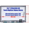 Microsoft Surface Laptop 1 (1769), Surface Laptop 2 (1782) 13.5" WQXGA+ IPS érintőképernyős laptop kijelző (50 pin)
