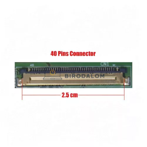 Acer Aspire 5 A515-58M, A515-57G, A515-57 15.6" QHD IPS laptop kijelző (40 pin - jobb)