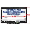 Lenovo 300e Yoga Chromebook Gen 4 82W2, 82W3 11,6" HD IPS érintőképernyős laptop kijelző, 30 pin (jobb)