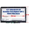 Lenovo 300e Chromebook Gen 3 (82J9, 82JA), 500e Chromebook Gen 3 (82JB) 11.6" HD IPS érintőképernyős laptop kijelző (30 pin - jobb)