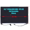 Lenovo Yoga Pro 7 14APH8, Yoga Pro 7 82Y8 14.5" WQXGA+ IPS laptop kijelző (40 pin - jobb)
